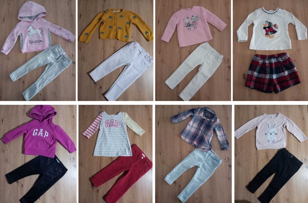Луксозни маркови детски дрехи за момиченце 18-24м. 86-92см.