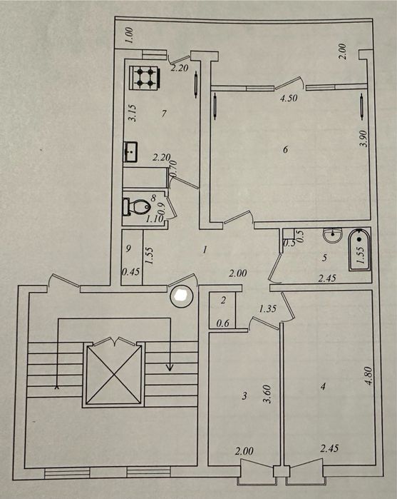 3 ком квартира Себзор, Ганга, метро Гафур Гулям.