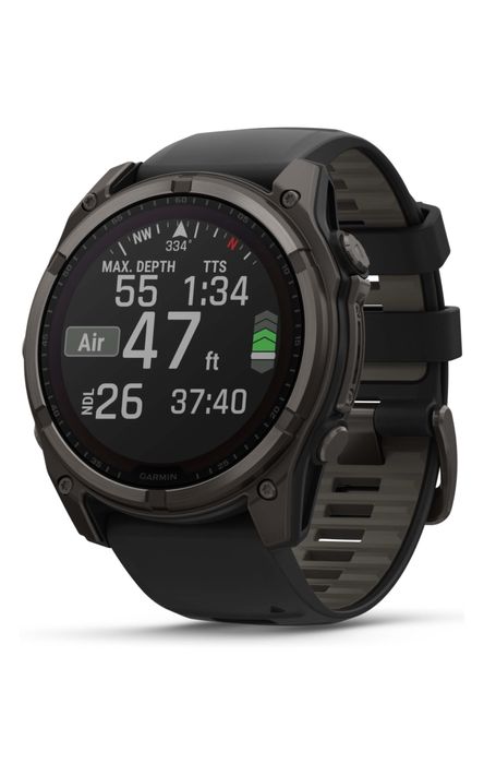 Смарт-часы Garmin Fenix 8 Solar 51 мм черный