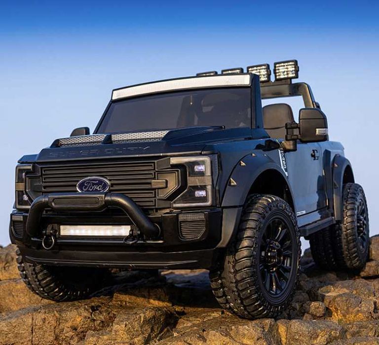 Акумулаторен Двуместен джип Ford super Duty 4X4 2X12V14Абатерия, C MP4