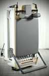 Aparat pilates reformer pliabil din aluminiu complet accesorizat