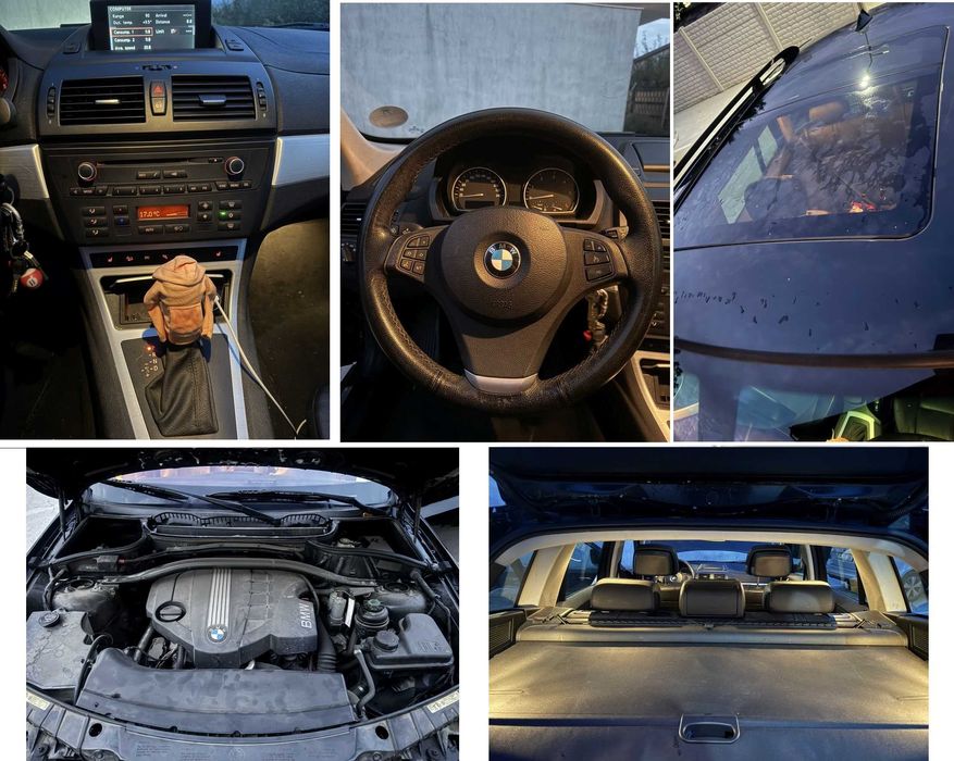 BMW X3 2010 4x4 Diesel 177CP cutie automata | Dotari: plafon panoramic