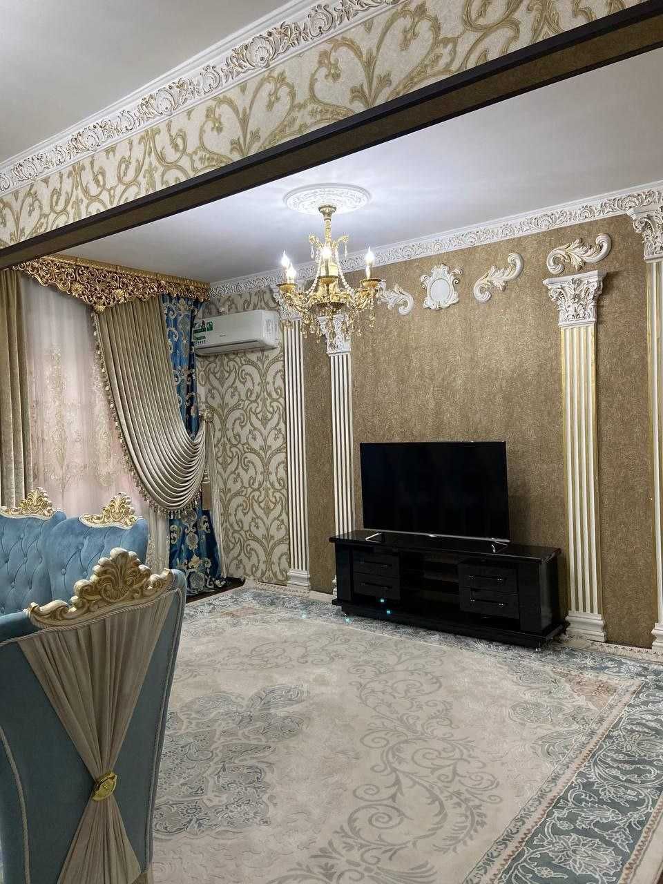 Продаётся квартира 4/1/4 Карасу-1 С ремонтом Мебелью и Техникой 92м2