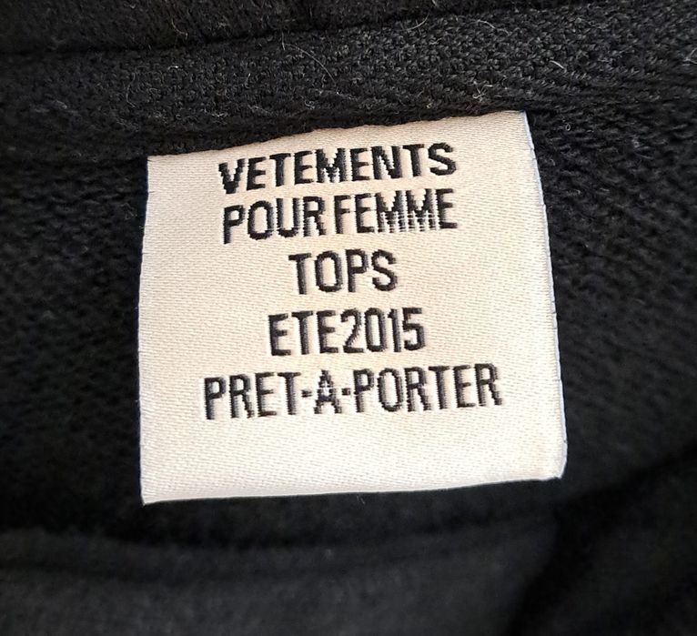 Vetements x Champion x Hoodie