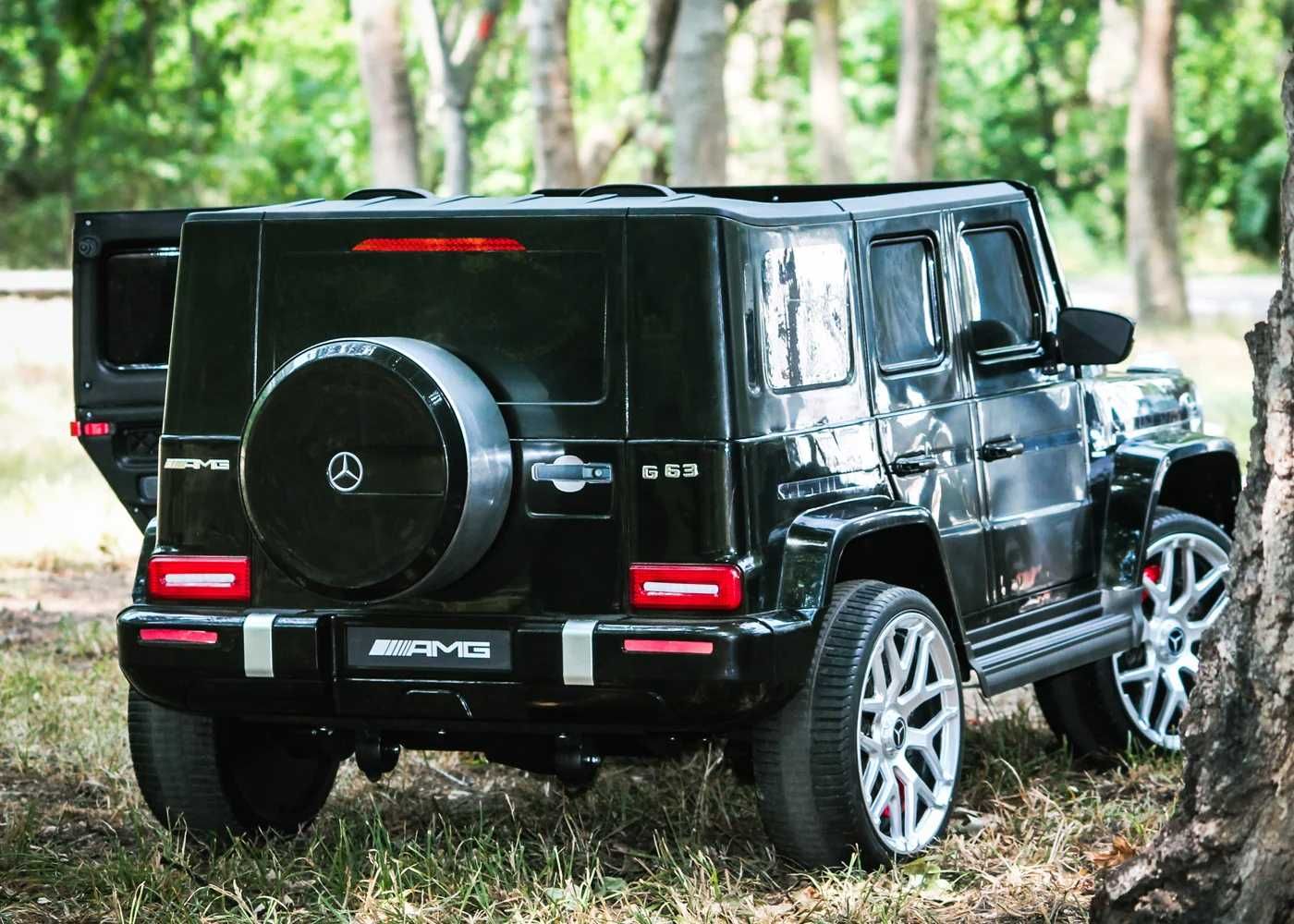 Детски Акумулаторен Джип Mercedes-Benz G63 AMG, 4х4, 24V, EVA гуми