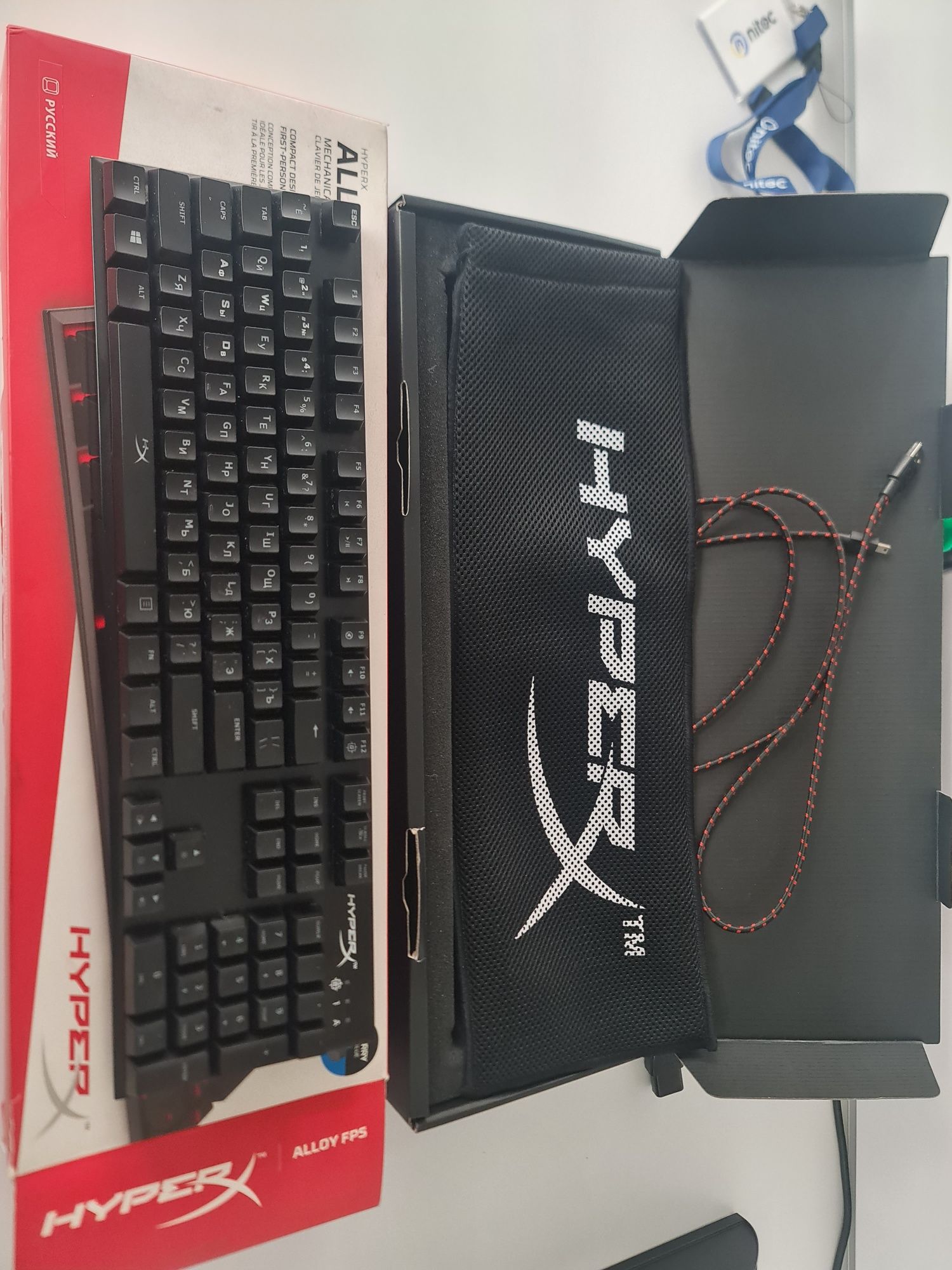 Клавиатура hyperx alloy fps