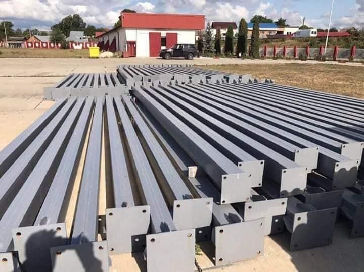 Vând hală metalică 11x18
