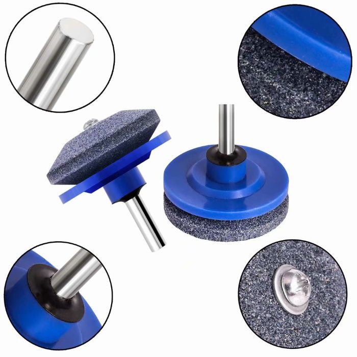 Piatra abraziva cu ghidaj profesiona pt ascutit cutite masina de cosit