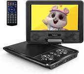 Player DVD portabil YOTON de 9,5" cu ecran rotativ HD de 7,5"