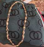 lant aur 14k  greutate 30,80 grame  lungime 65 cm