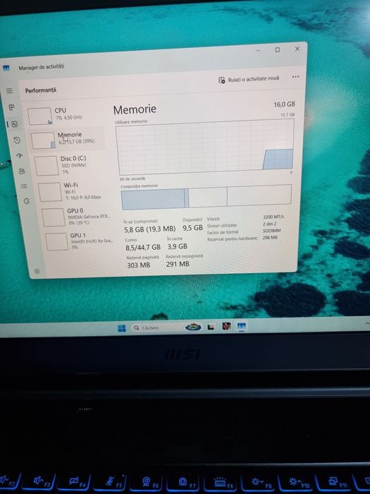 Laptop gaming, msi stealth , i7 gen 11, 16gb ddr4, 3060, ssd 512gb!
