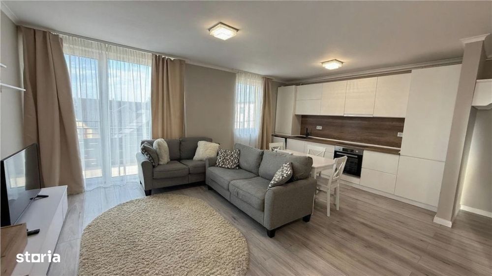 Apartament de 2 camere, 49mp, etaj 2, bloc nou