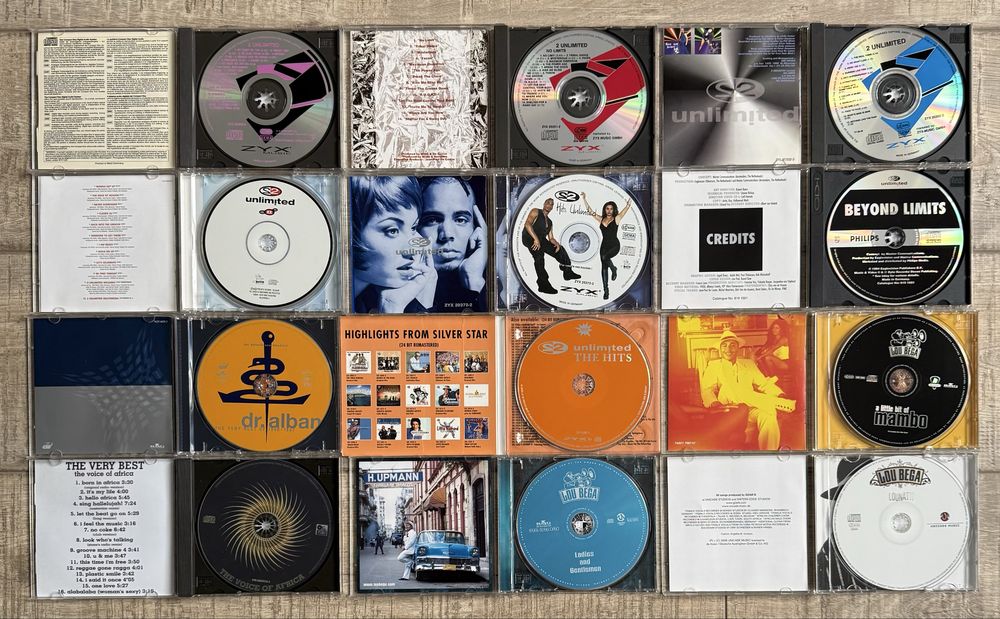 Pachet 25 Eurodance - Ice Mc/Masterboy/Dr. Alban/2 Unlimited/Lou Bega