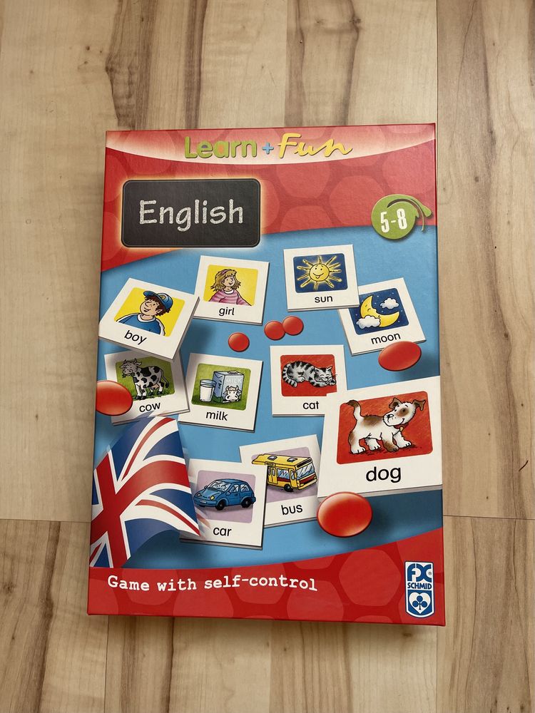 Joc invatare engleza vocabular cartoane Learn + Fun