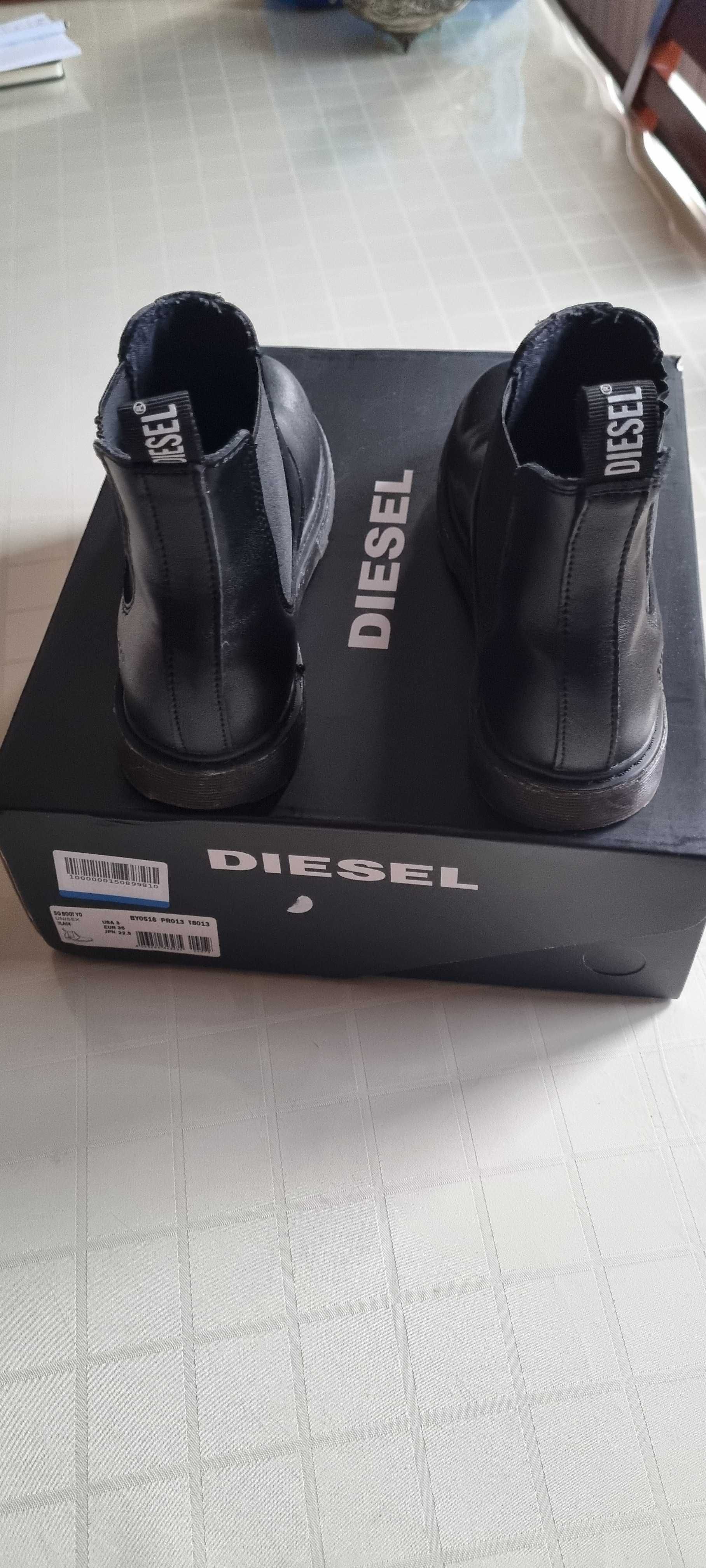 Детски боти Diesel оригинални  естествена кожа