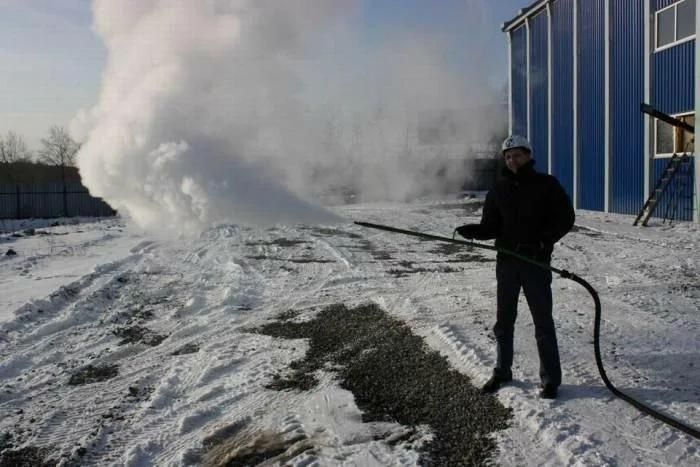 Отогрев разморозка труб водопровод водостоки ливневки канализации септ