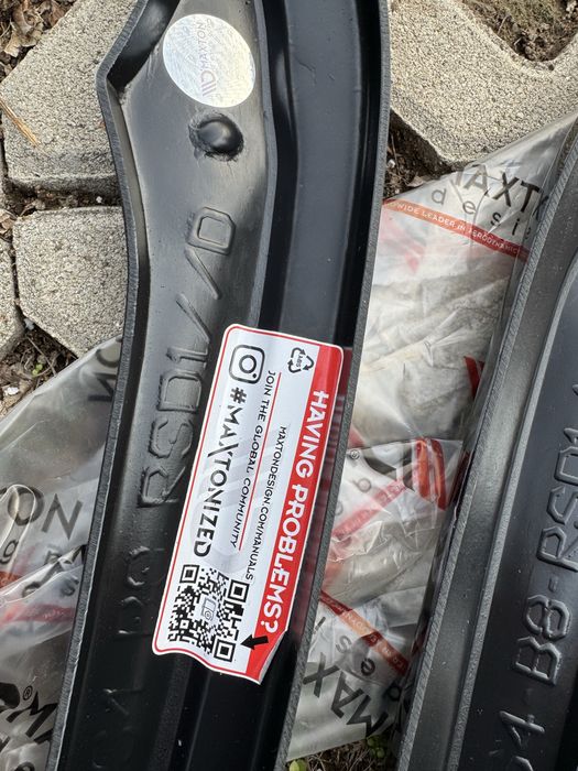 Странични задни сплитери Maxton audi s4 b8