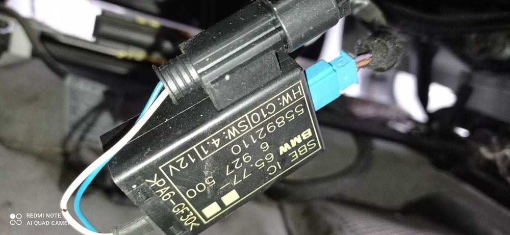 Modul Plasa Scaun Pasager BMW Anulare Eroare Airbag,BMW E46 E39  E90