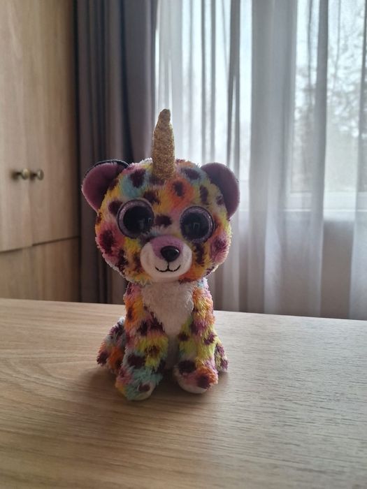 TY: Мягкая игрушка Beanie Boo’s, Леопард-единорог