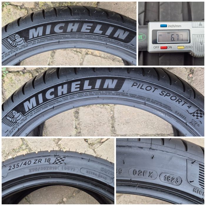 O bucată 235/40 R18 vară - una Bridgestone Michelin Goodyear