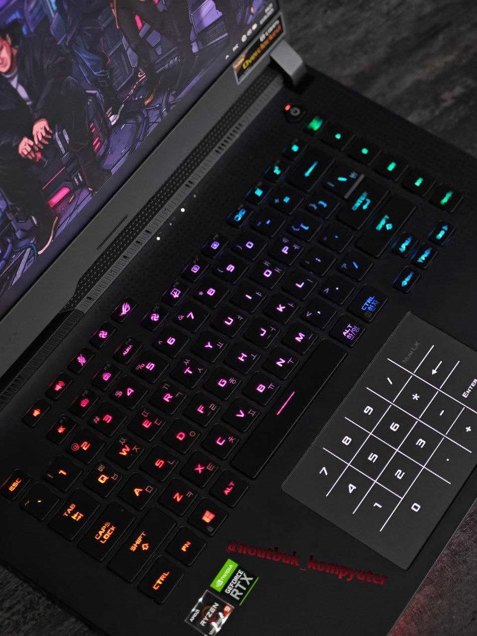 Мощный игровой Asus Rog Strix RTX 3070