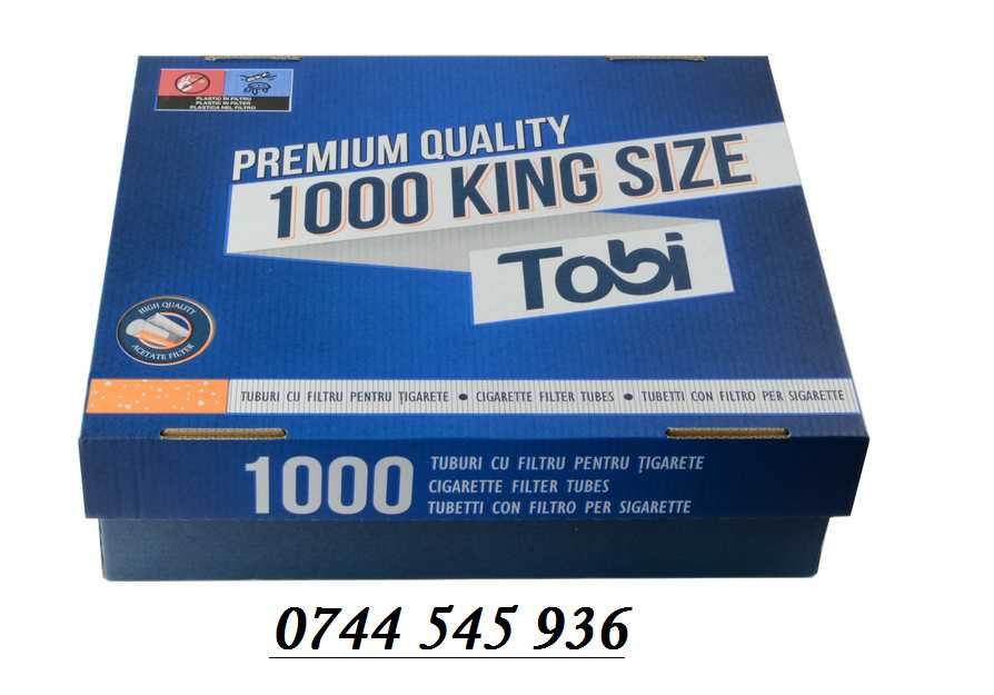 Tuburi pentru tigari Tobi, cutie cu 1000 filtre tigari