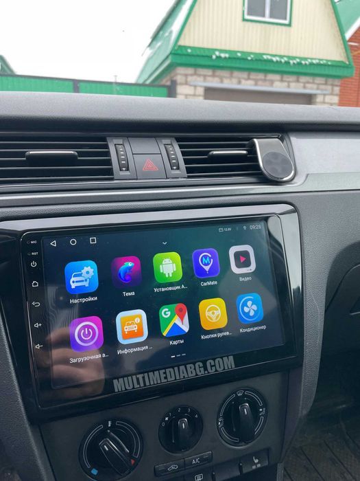 Skoda Rapid 2013 - 2019 Мултимедия Навигация Android