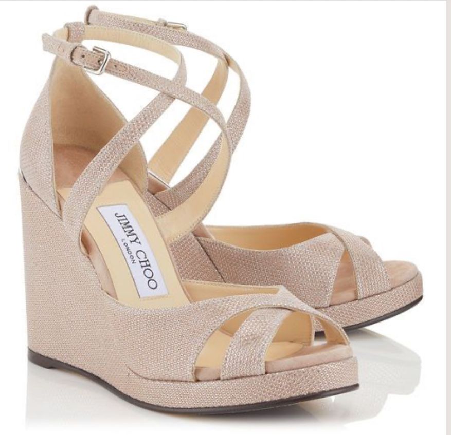 Обувки сандали на платформа Jimmy Choo