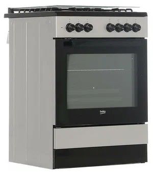 Комбинированная плита Beko FSM 62120 DS, серебристый