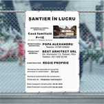 Banner -Panou de Santier-
