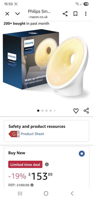 Philips,ceas,desteptator cu lumini si sunet