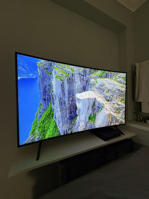 Tv samsung smart 4k led 139cm curbat