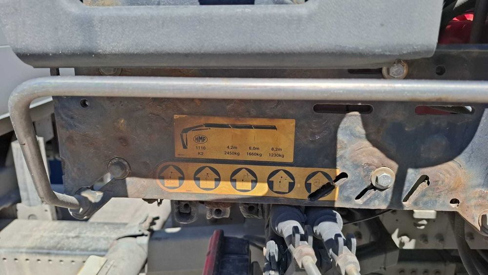 Camion  Scania P410 cu Macara+Remorca wecon