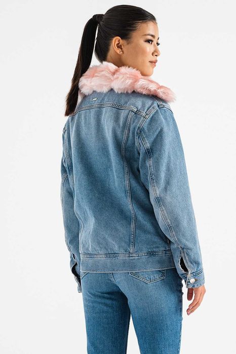 LIU JO – Дамско зимно яке с еко пух Размер: XL / IT:46 нов с етикети