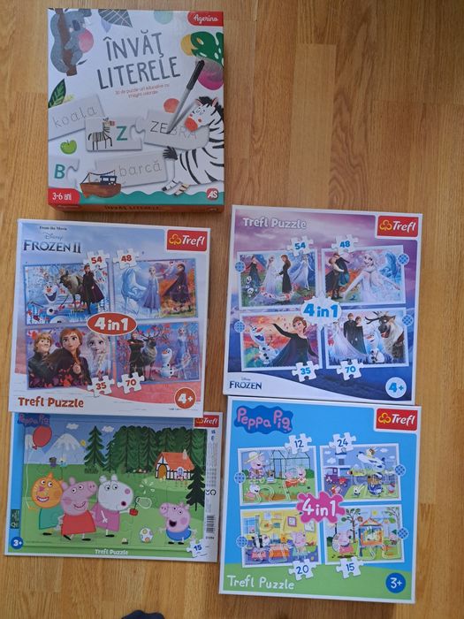 Set puzzle-uri copii 3-6 ani
