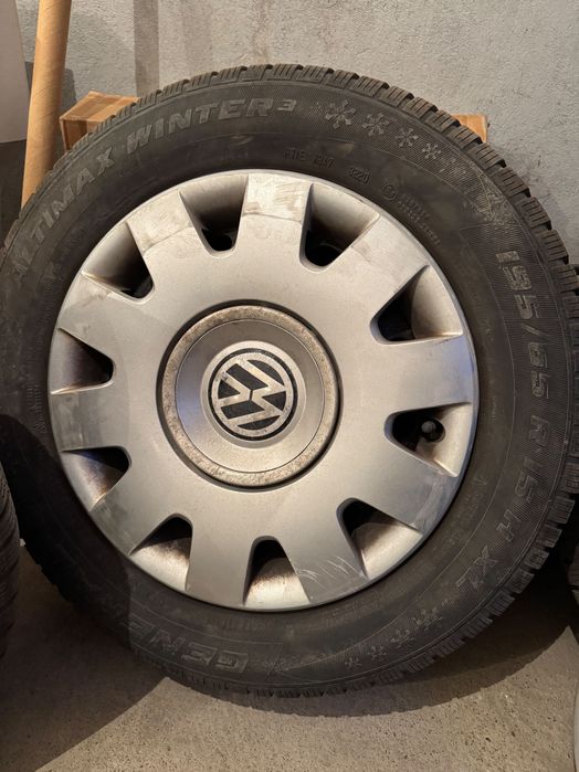 Метални джанти 15цола със зимни гуми 195/65