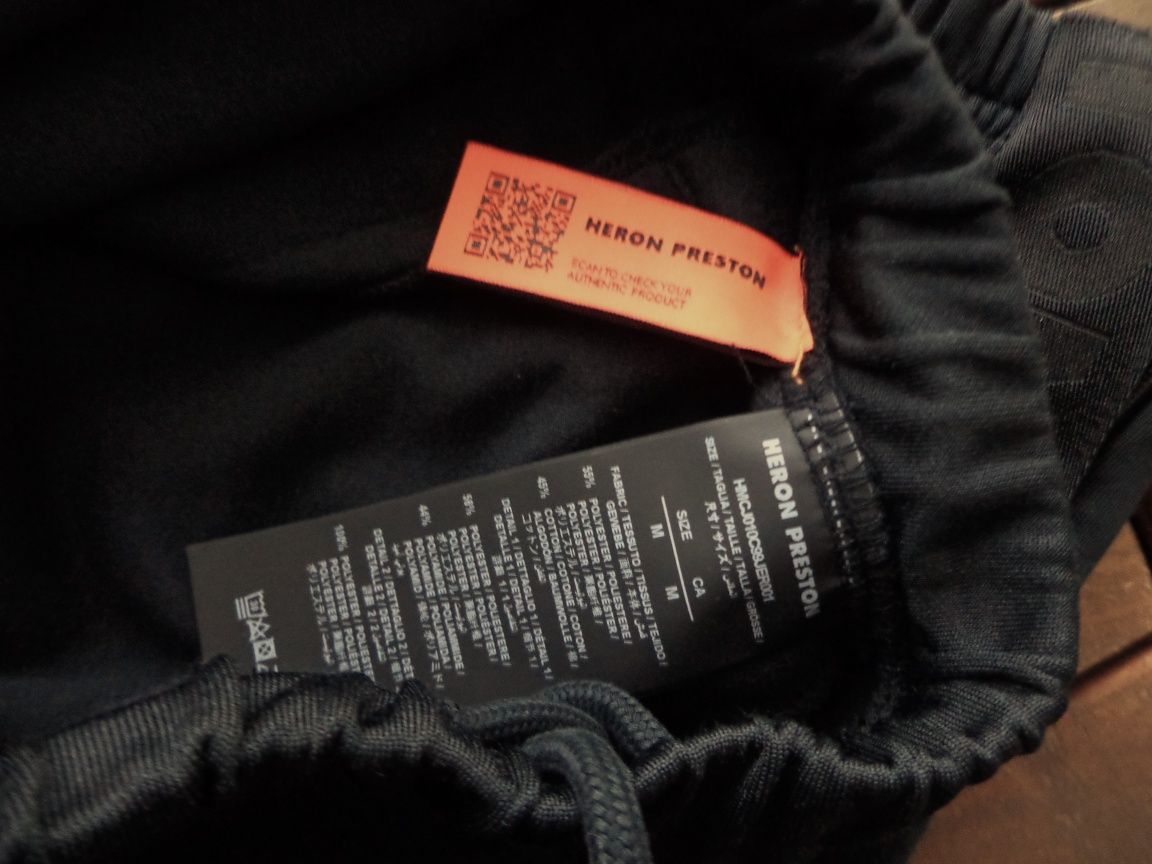Мъжки спортен панталон HERON PRESTON Tape Tack Joggers Black