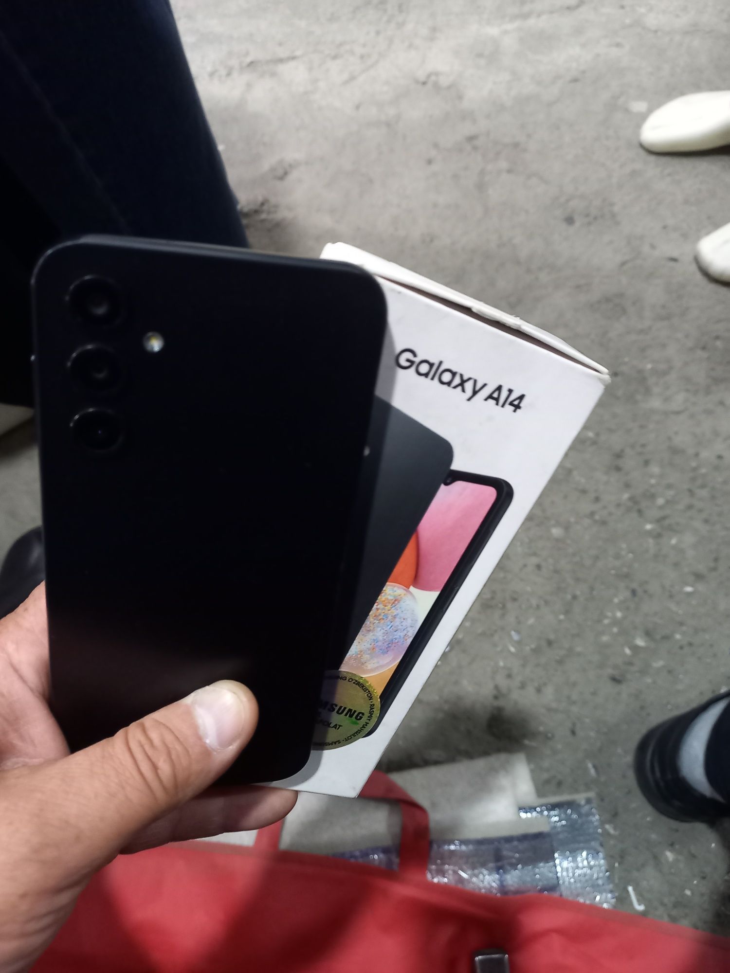 A14 samsung ideal holati yangi tiniq 64GB hotira usta ko'rmagan radnoy