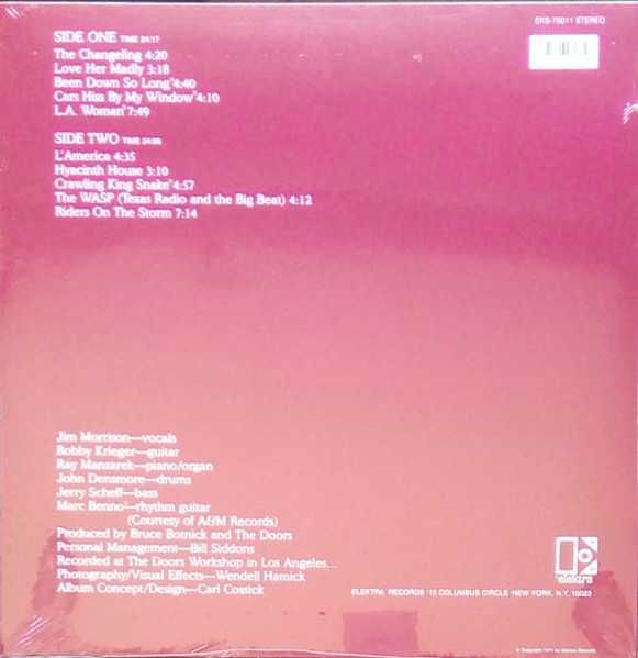 LP Vinyl The Doors - L.A. Woman 1971