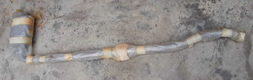 Traseu evacuare/toba eșapament SOLENZA