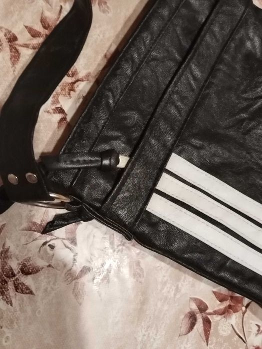 ADIDAS Оригинална Нова Кожена Дамска Чанта