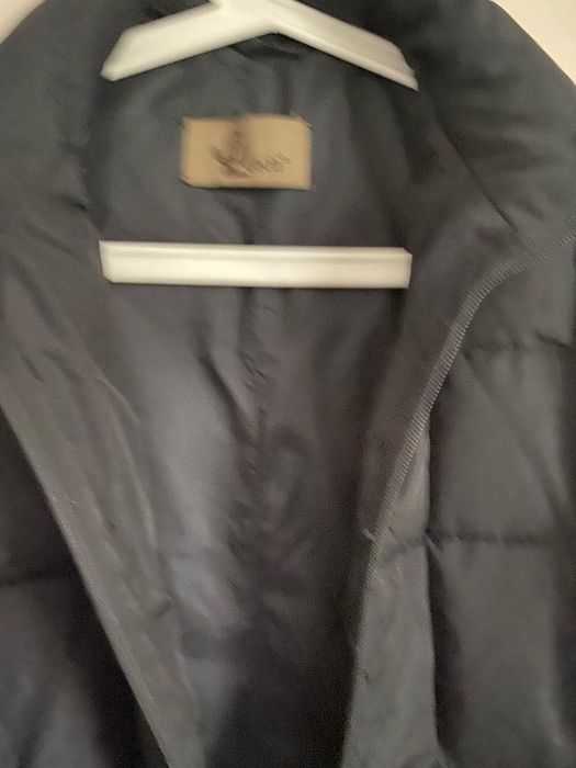 Черна дамска зимна  пухинка