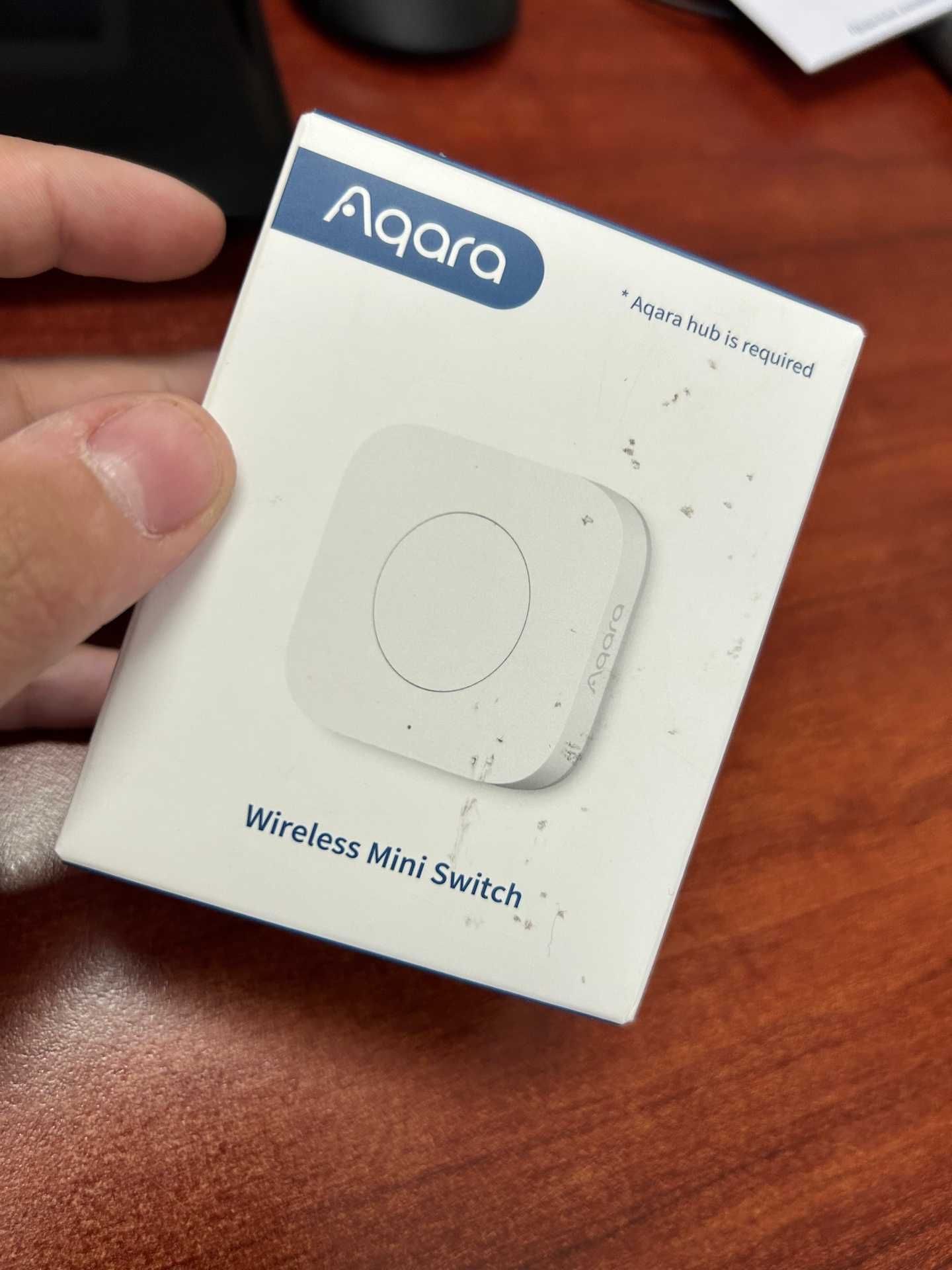 Aqara Wieless Mini Switch без проводной  кнопка