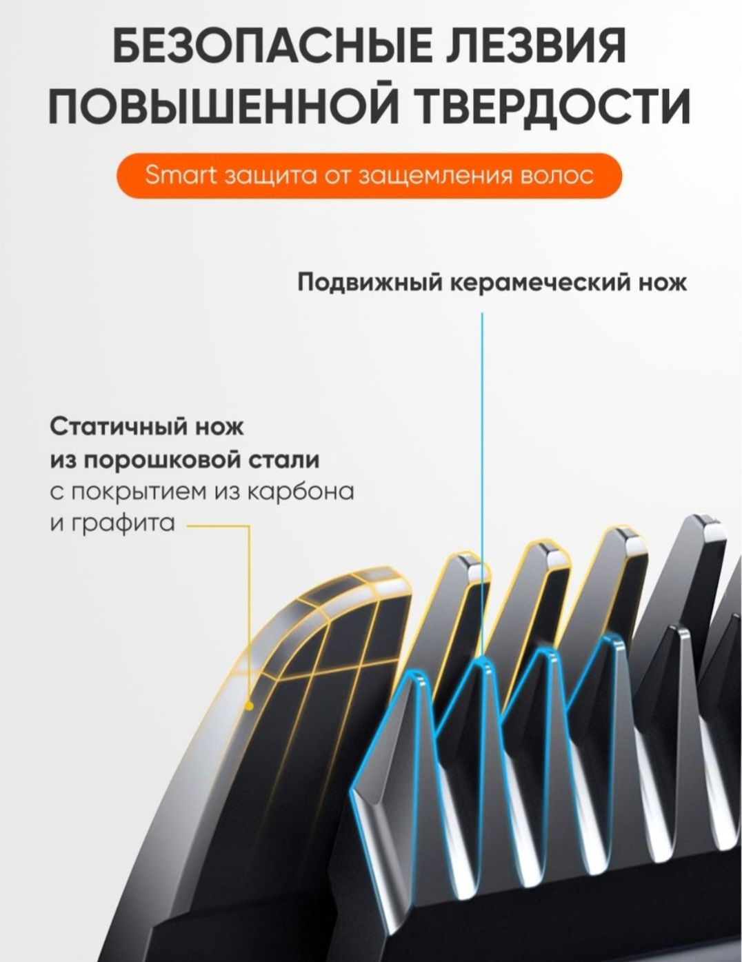 Триммер машинка для стрижки волос Xiaomi станок для бритья, триммер