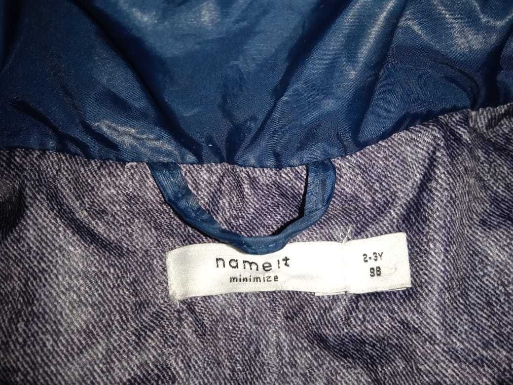 Детская демисезонная куртка Name It на 3-4 года - ростовка 98