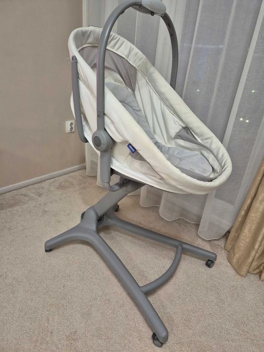 CHICCO Мултифункционално кошче 4в1 BABY HUG AIR WHITE SNOW