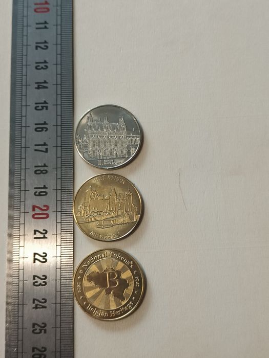 Moneda monede colectie Belgia Franta Notre Dame Bulgaria