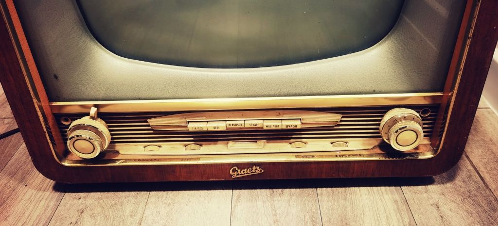 Televizor vechi  Graetz TV retro vintage de colecție anii 50