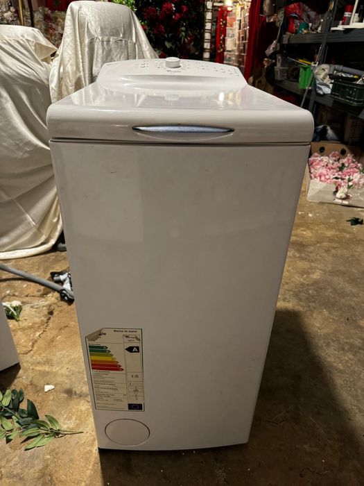 Masina de spalat folosita 3 luni, Whirlpool incarcare verticala slim
