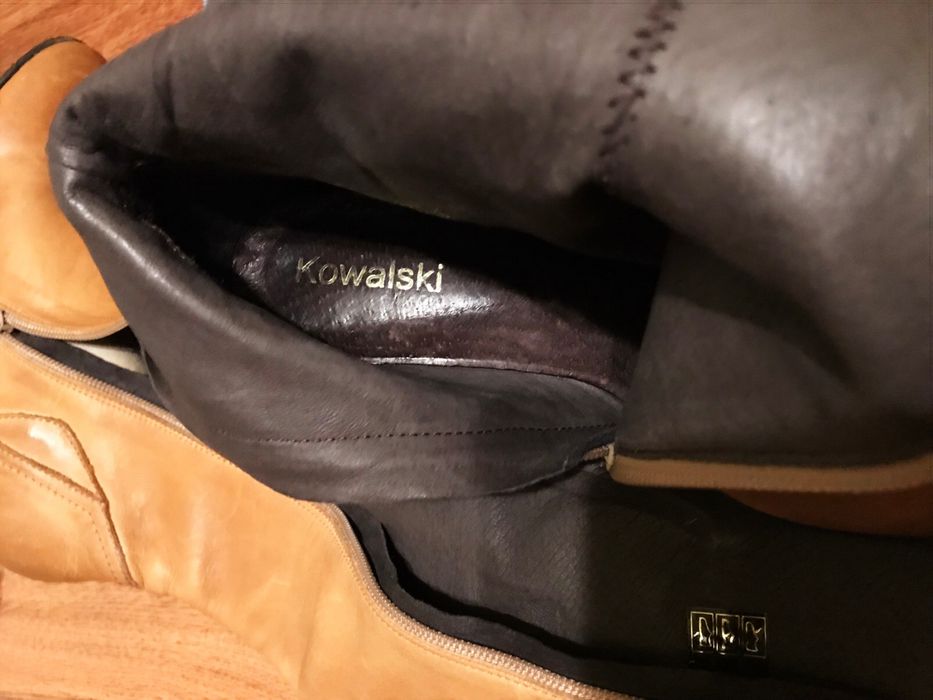 Cizme dama din piele naturala Kowalski